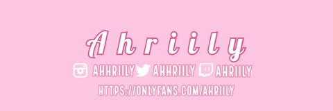 Header of ahriily