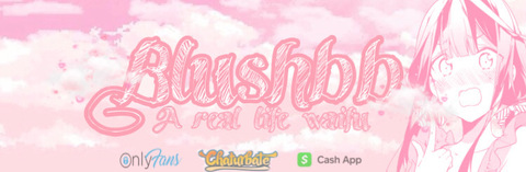 Header of blushbb