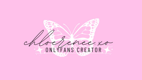 Header of chloerenee.xo