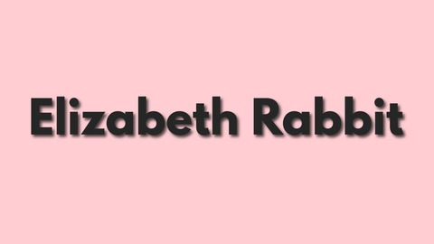 elizabethrabbit onlyfans leaked picture 2