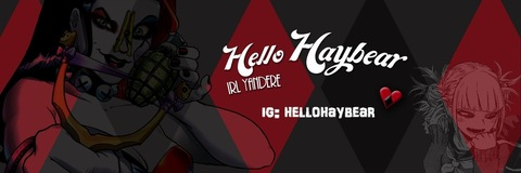 Header of haybearcosplay